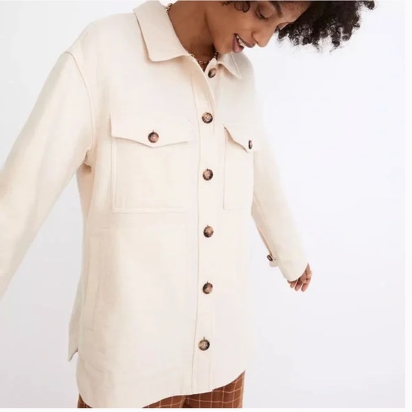 Madewell Waffleback Branner Shirt Jacket - Picture 3 of 8